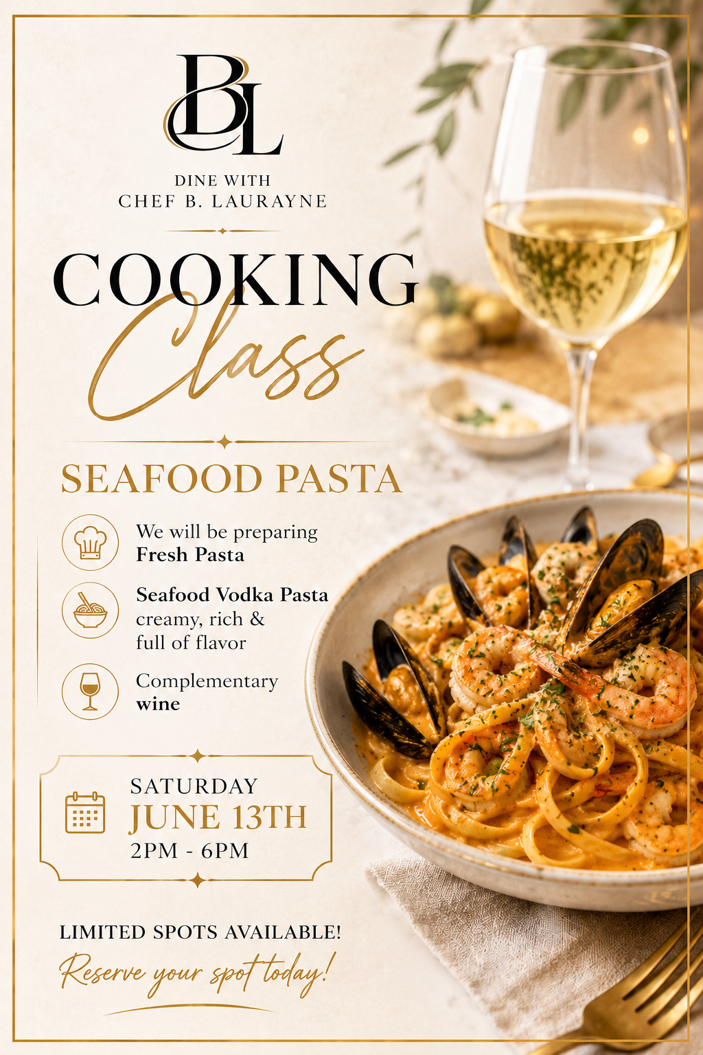 Tasting Social Club- Cooking Class